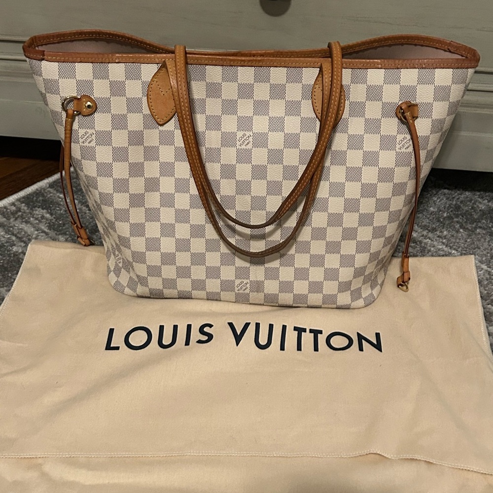 Louis Vuitton Damier Azur Neverfull MM